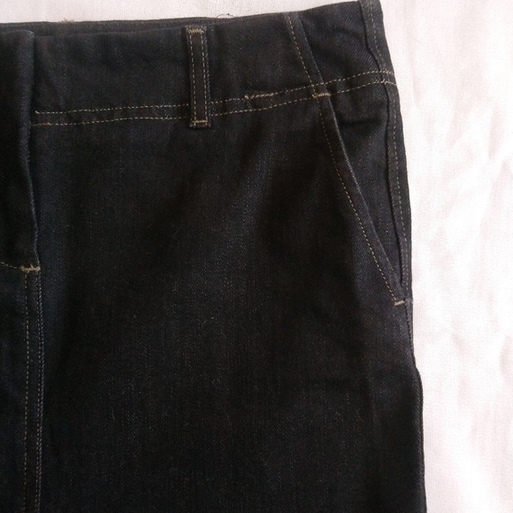 Theory Black Jean Skirt - Picture 5 of 6